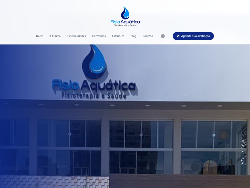 Site Fisio Aquática