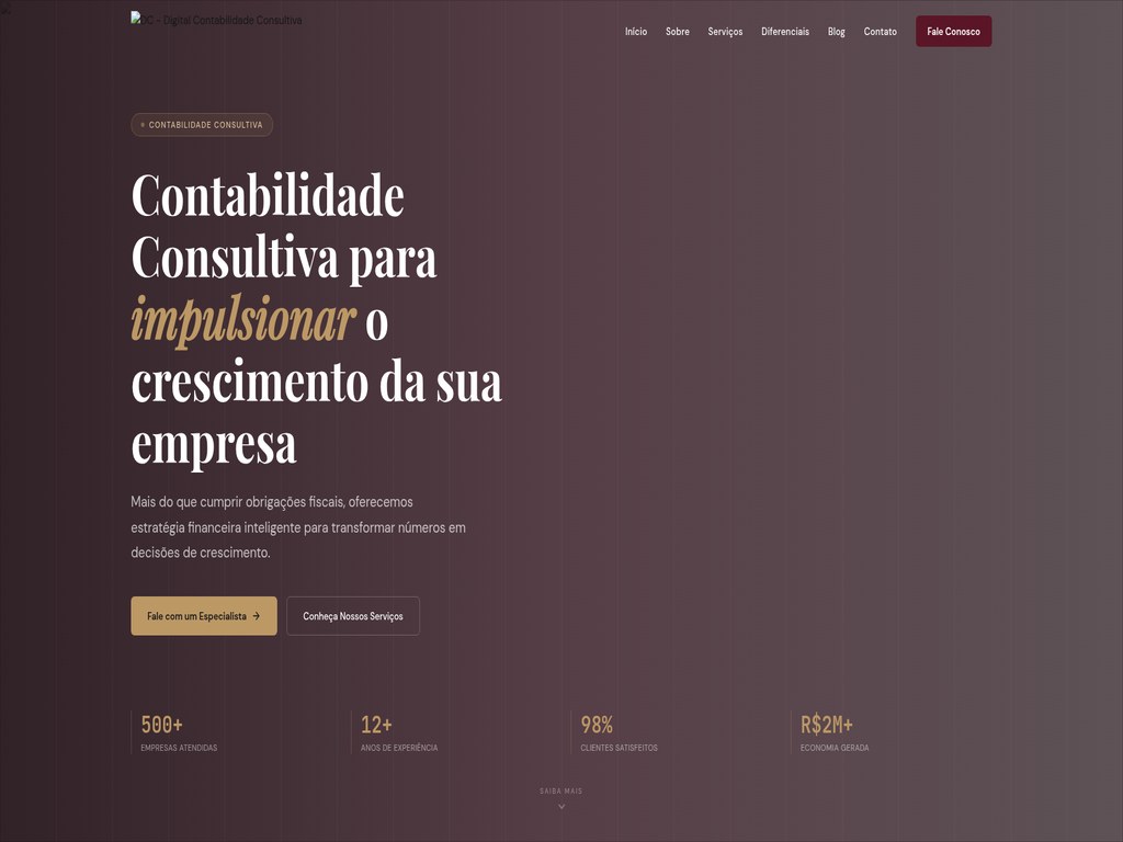 Site DC Contabilidade